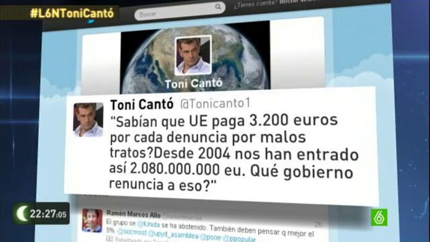 Los 'cibertropiezos' m&aacute;s sonados de Toni Cant&oacute;