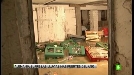 Alemania sufre las lluvias m&aacute;s fuertes del a&ntilde;o