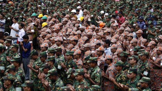 Protestas en Bangladesh en el sector textil