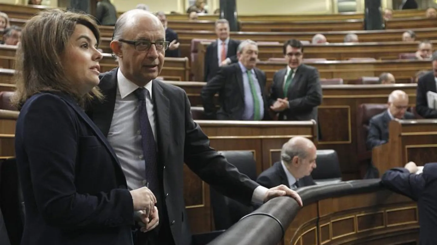 Sáenz de Santamaría y Montoro en el Congreso Sáenz de Santamaría y Montoro en el Congreso