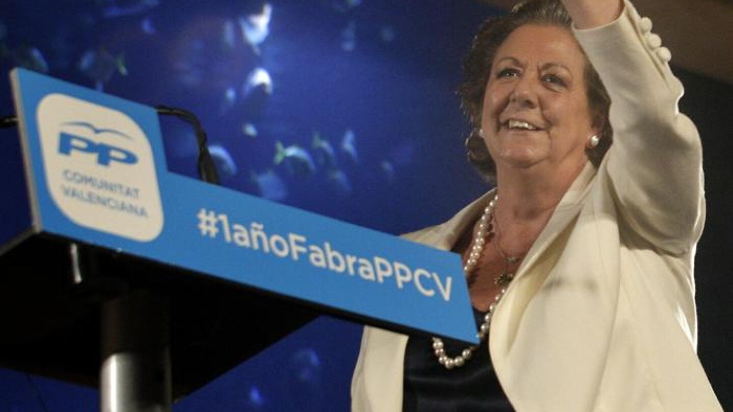 Rita Barber&aacute;, alcaldesa de Valencia