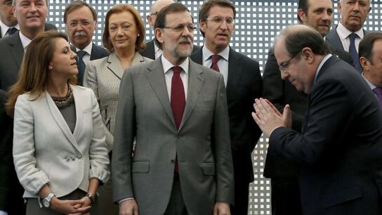 Rajoy se re&uacute;ne con los presidentes auton&oacute;micos del PP
