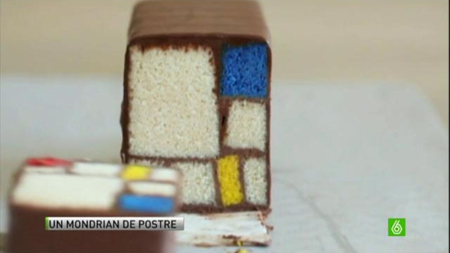 Mondrian, el arte tambi&eacute;n se puede comer