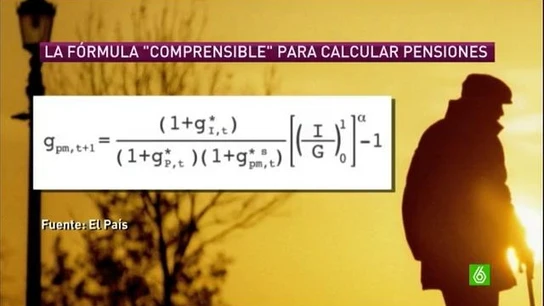 La fómula de los expertos del Gobierno para calcular las pensiones La fómula de los expertos del Gobierno para calcular las pensiones