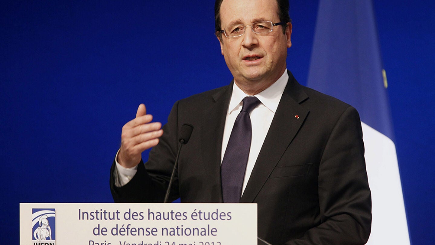 El presidente franc&eacute;s, Fran&ccedil;ois Hollande. 