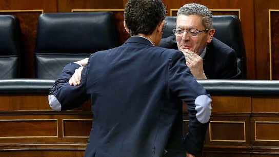 Gallard&oacute;n y Madina en el Congreso de los Diputados