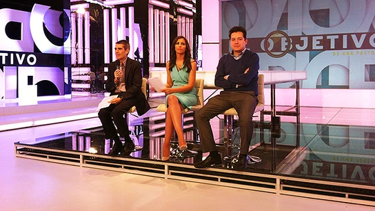 Ana Pastor, junto a Carlos Fernández y Mario López Ana Pastor, junto a Carlos Fernández y Mario López