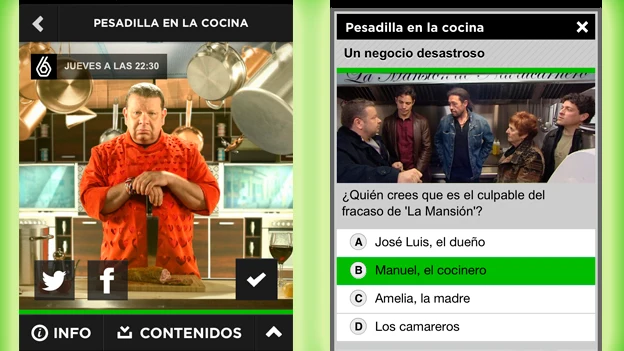 'Pesadilla en la cocina' en ATRESMEDIA CONECTA