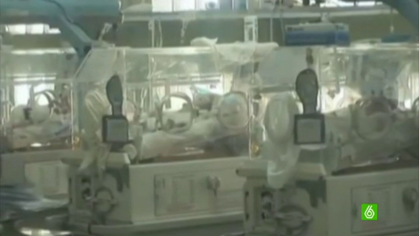 Sala de incubadoras de un Hospital (Archivo)