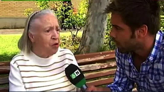 Anciana estafada Anciana estafada