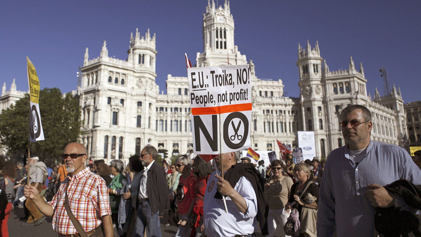 Manifestaci&oacute;n en Madrid