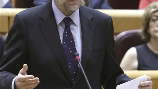 Mariano Rajoy en el Senado Mariano Rajoy en el Senado