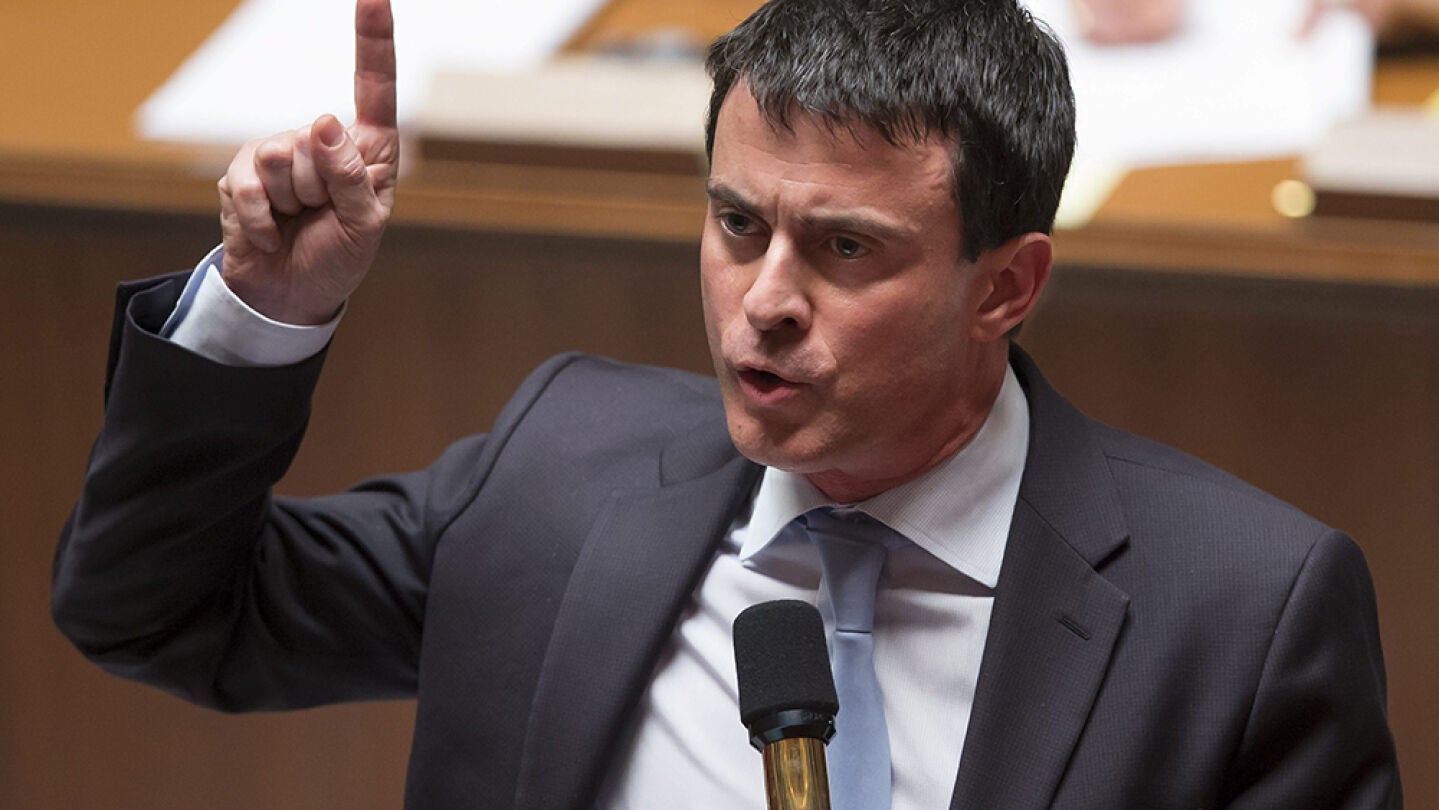 El ministro de Interior franc&eacute;s, Manuel Valls. 