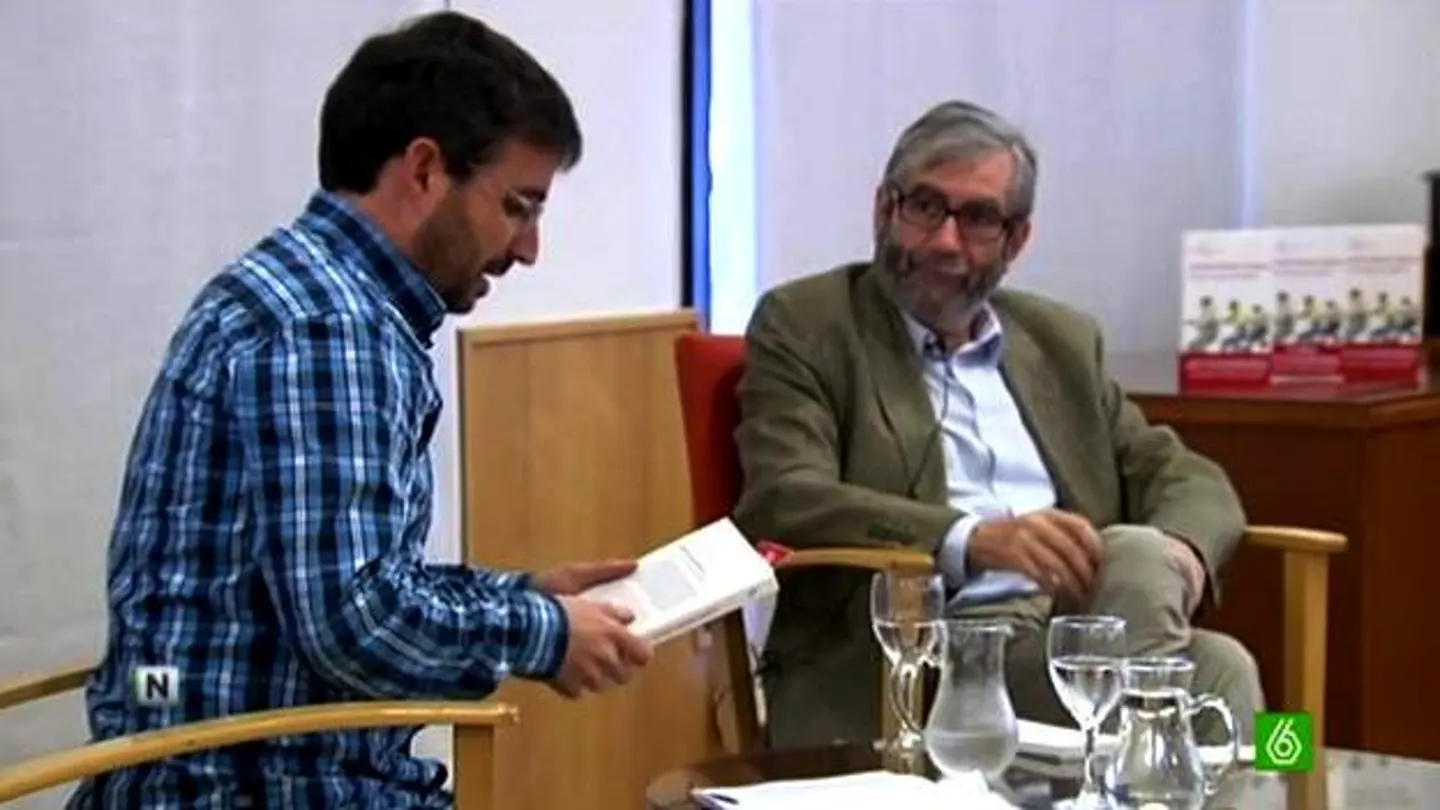 Évole con Muñoz Molina Évole con Muñoz Molina