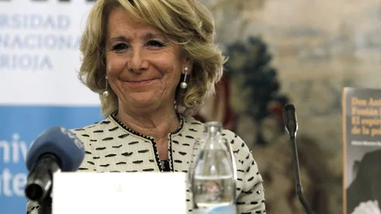 Esperanza Aguirre en una imagen de archivo Esperanza Aguirre en una imagen de archivo
