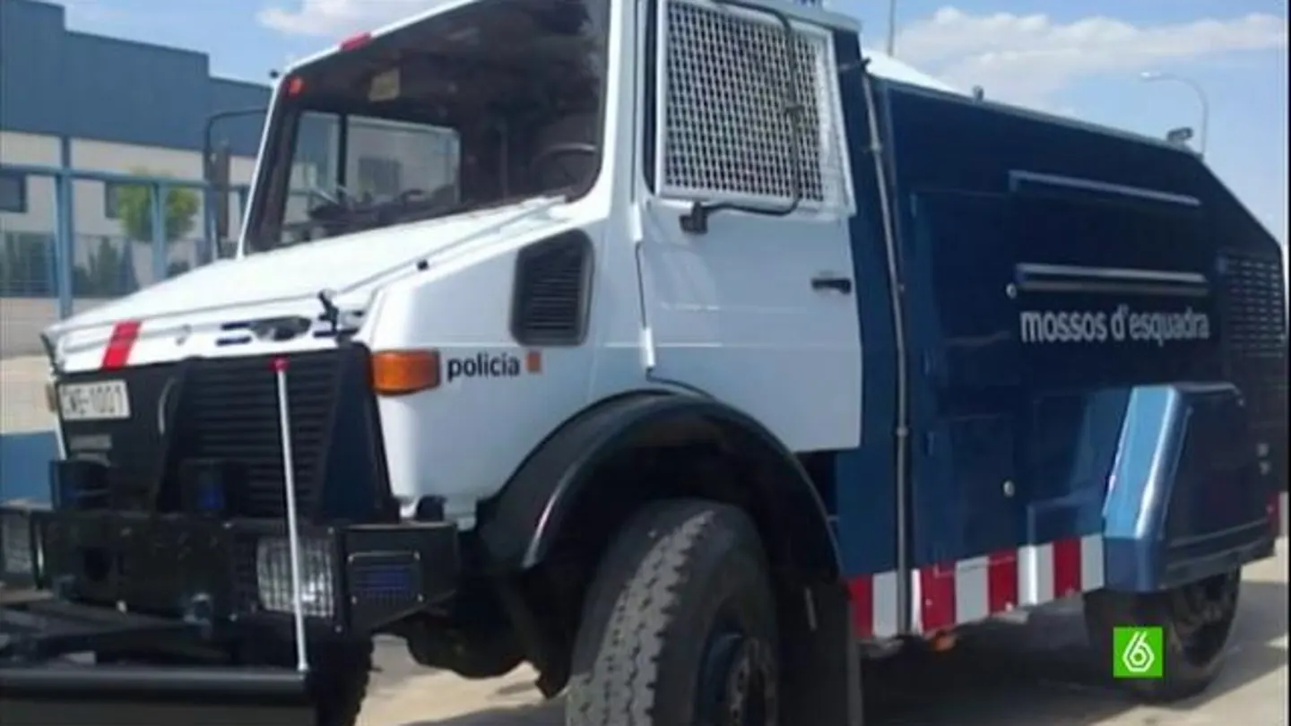 Nuevo dispositivo de los Mossos para reprimir disturbios Nuevo dispositivo de los Mossos para reprimir disturbios