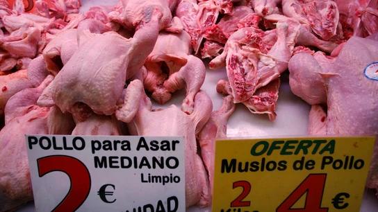Un puesto en en el mercado central de Valencia. Un puesto en en el mercado central de Valencia.