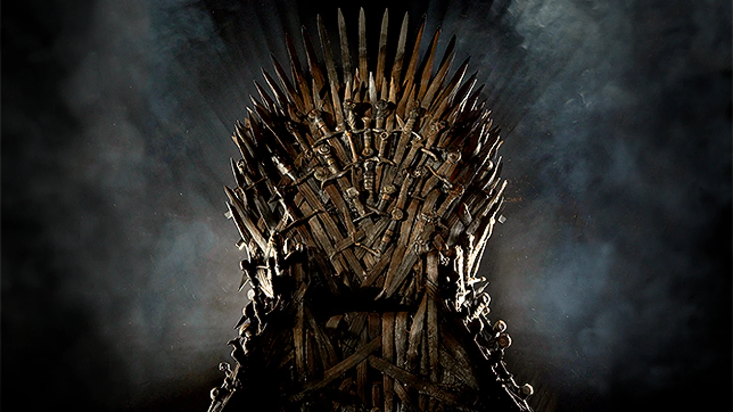 El Trono de Hierro de Juego de Tronos El Trono de Hierro de Juego de Tronos