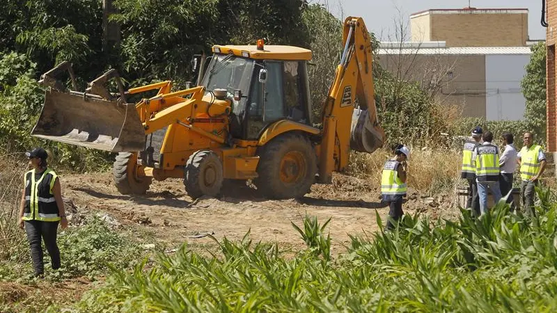 Labores de búsqueda del cuerpo de Marta del Castillo en la finca Majaloba de La Rinconada