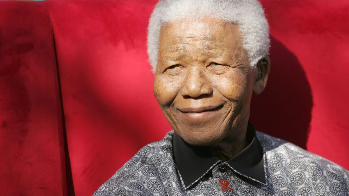 El ex presidente sudafricano, Nelson Mandela.