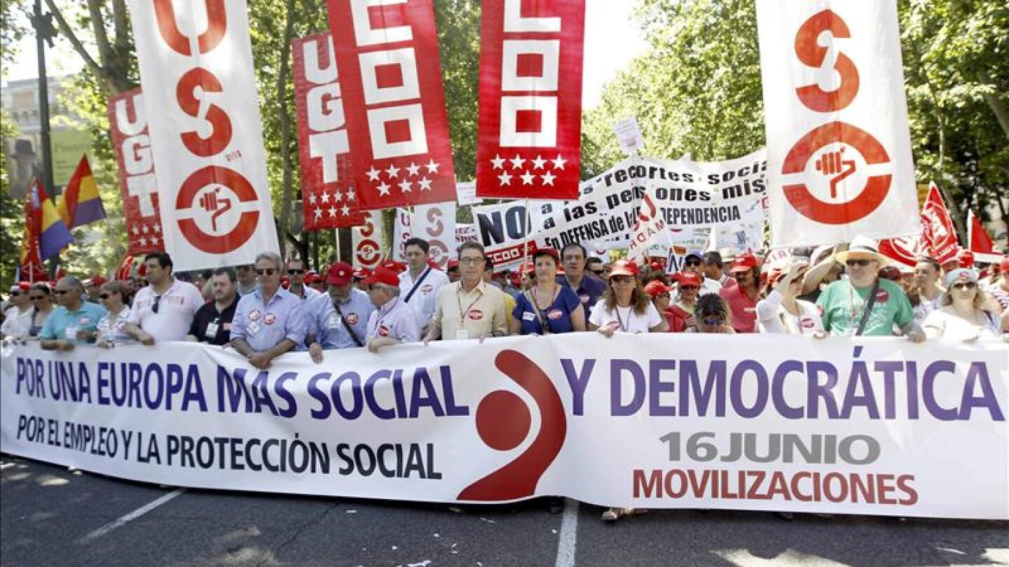 Manifestaci&oacute;n contra la austeridad