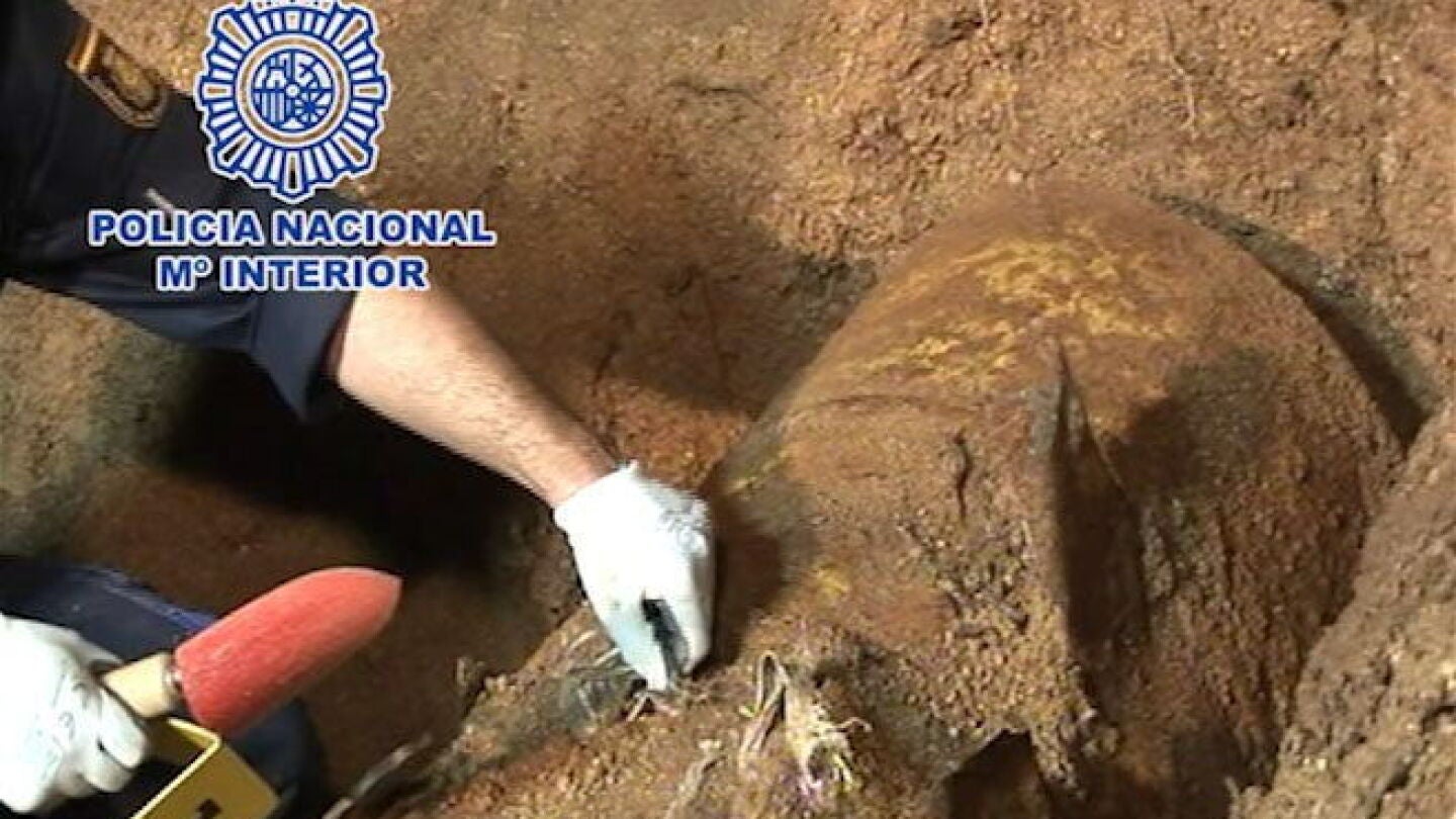 Fotograf&iacute;a de las labores de localizaci&oacute;n del cad&aacute;ver de Ana Mar&iacute;a Martos