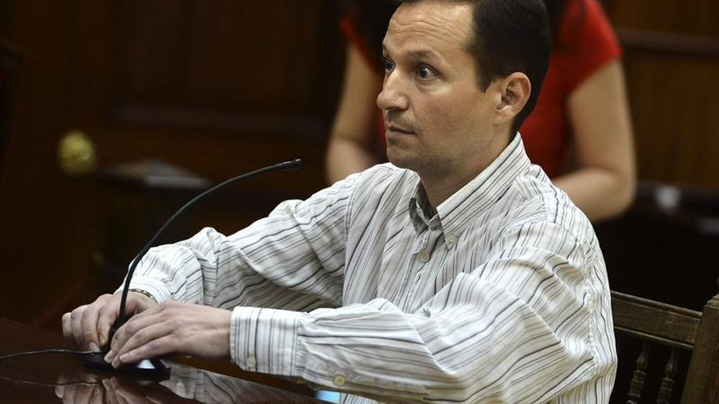 Jos&eacute; Bret&oacute;n, durante su declaraci&oacute;n
