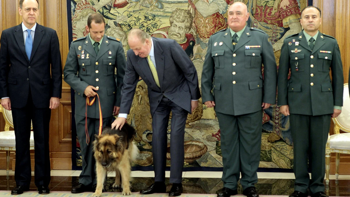 Ajax junto a Don Juan Carlos