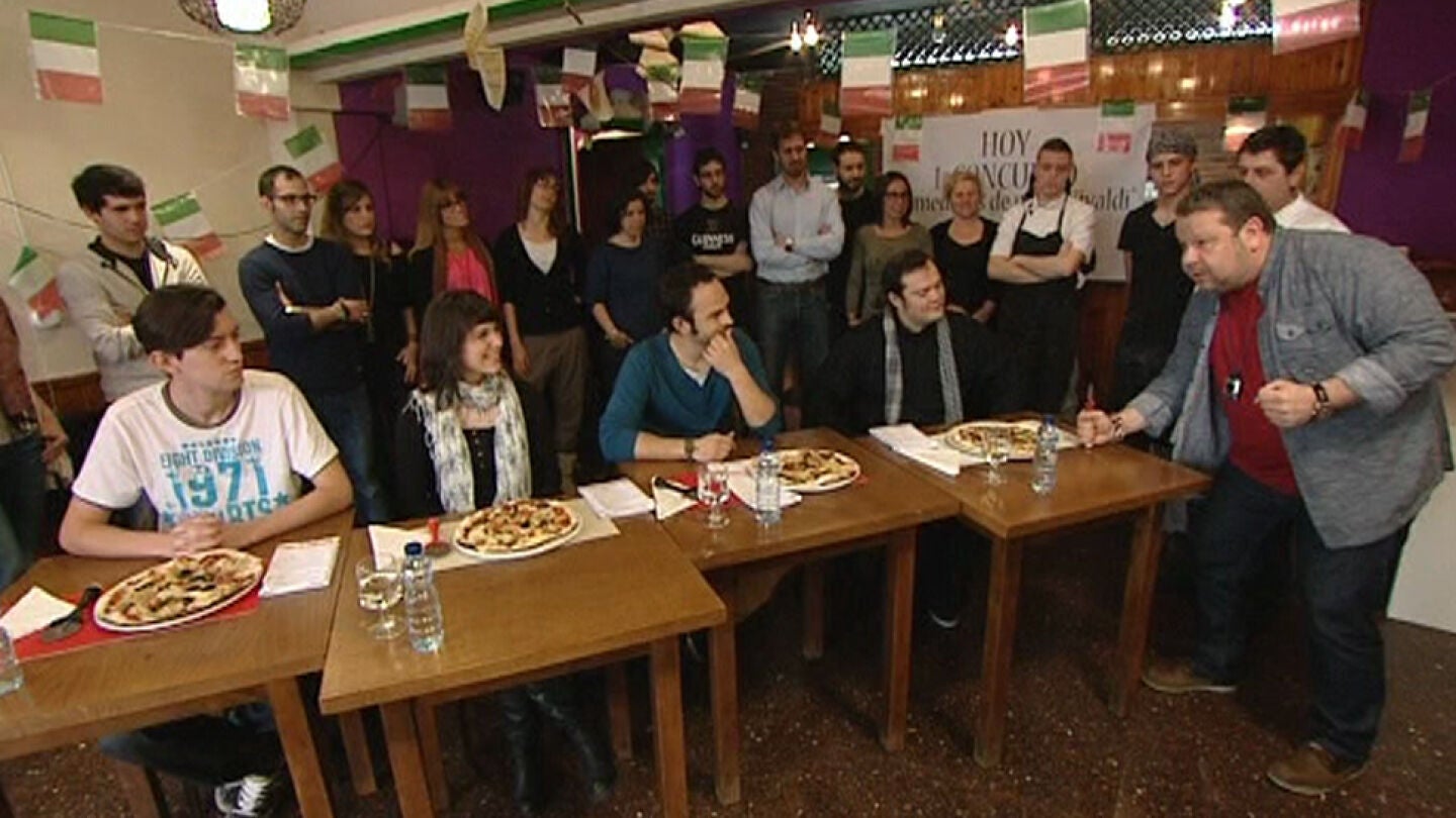 El concurso de pizzas del 'Vivaldi'