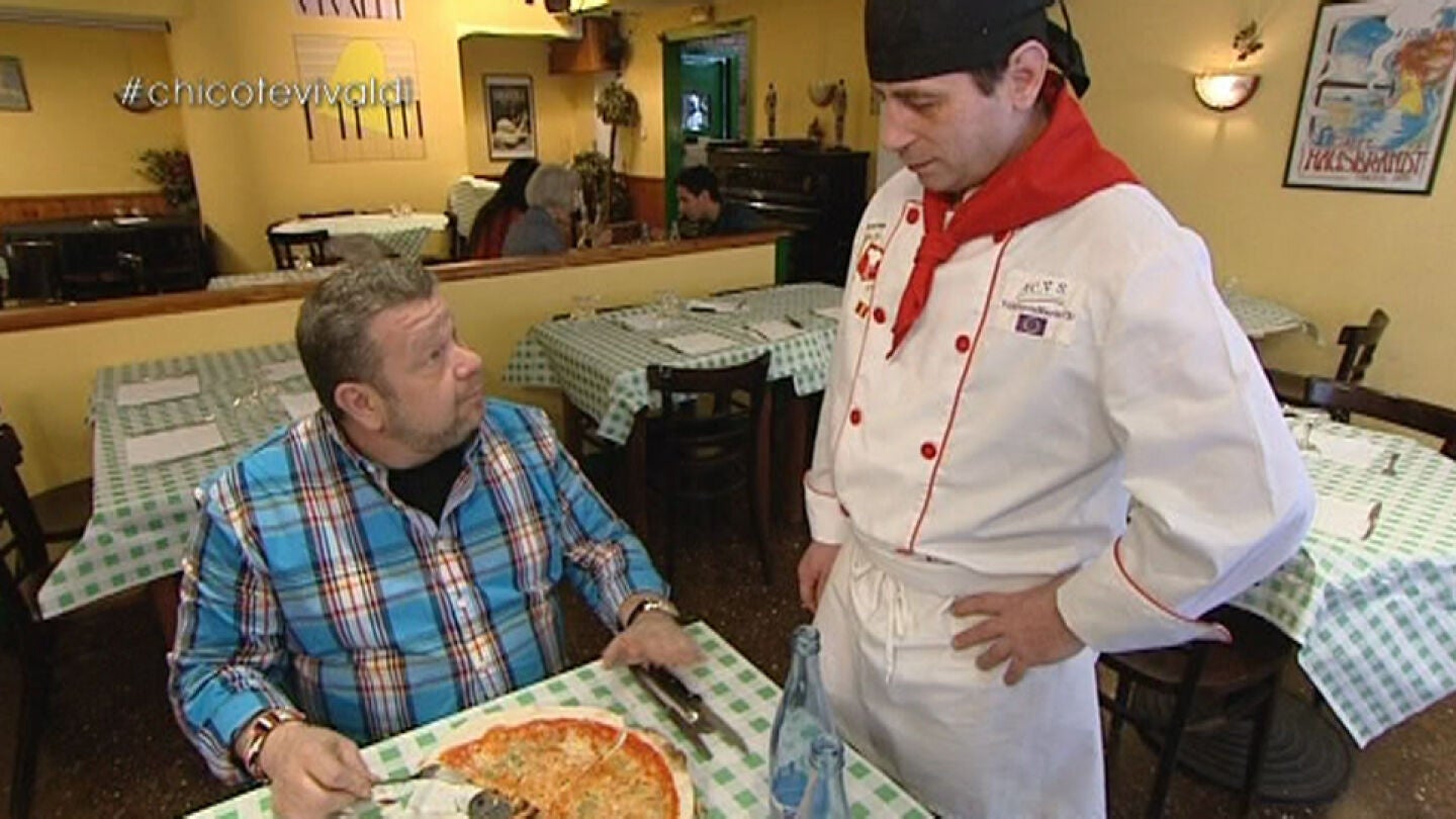 Chicote prueba los platos del 'Vivaldi'