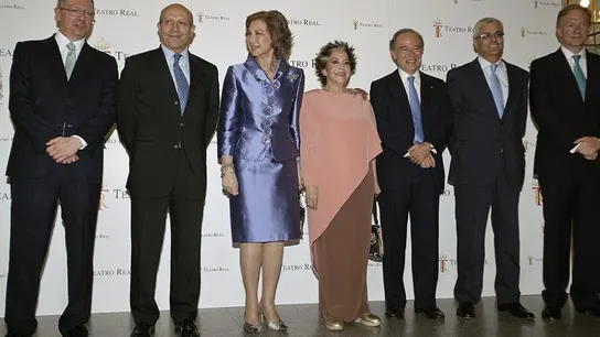 Gallardón, Wert, Doña Sofía y Teresa Berganza Gallardón, Wert, Doña Sofía y Teresa Berganza