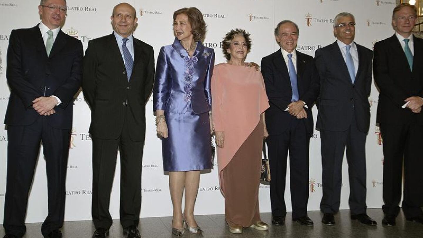Gallard&oacute;n, Wert, Do&ntilde;a Sof&iacute;a y Teresa Berganza