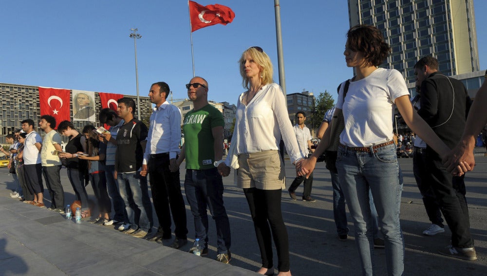 Manifestación Turquía