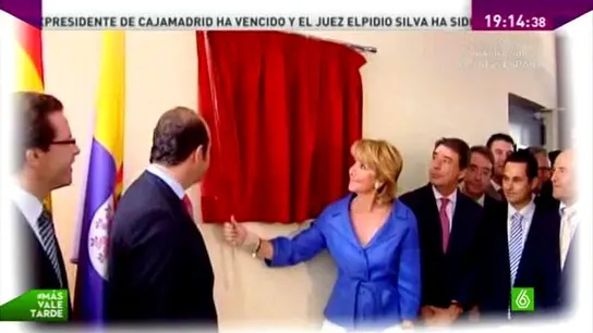 Esperanza Aguirre inaugura un hospital Esperanza Aguirre inaugura un hospital