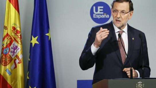 Rajoy, tras la cumbre de jefes de Estado de la UE