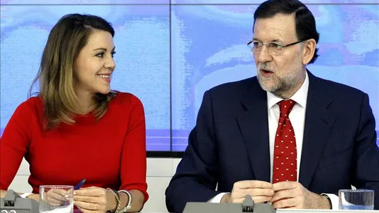 Cospedal y Rajoy, en el Comité Ejecutivo del PP Cospedal y Rajoy, en el Comité Ejecutivo del PP