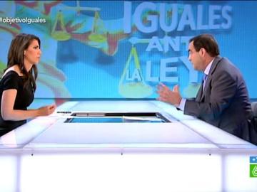 José Bono charla con Ana Pastor José Bono charla con Ana Pastor