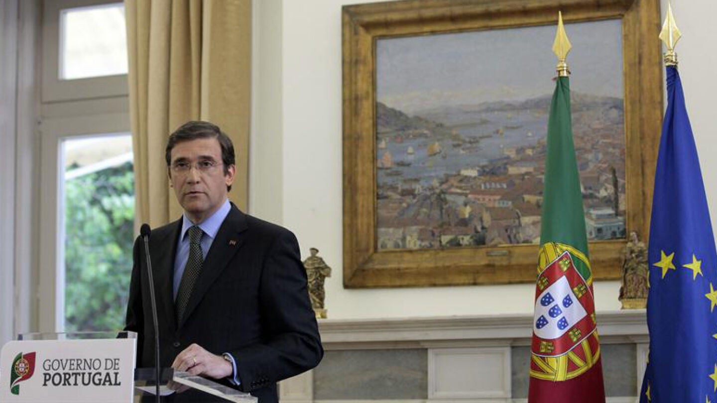 El primer ministro portugu&eacute;s, Pedro Passos Coelho