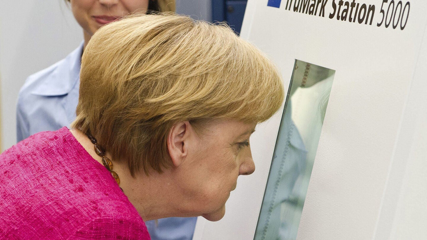 La canciller alemana &Aacute;ngela Merkel
