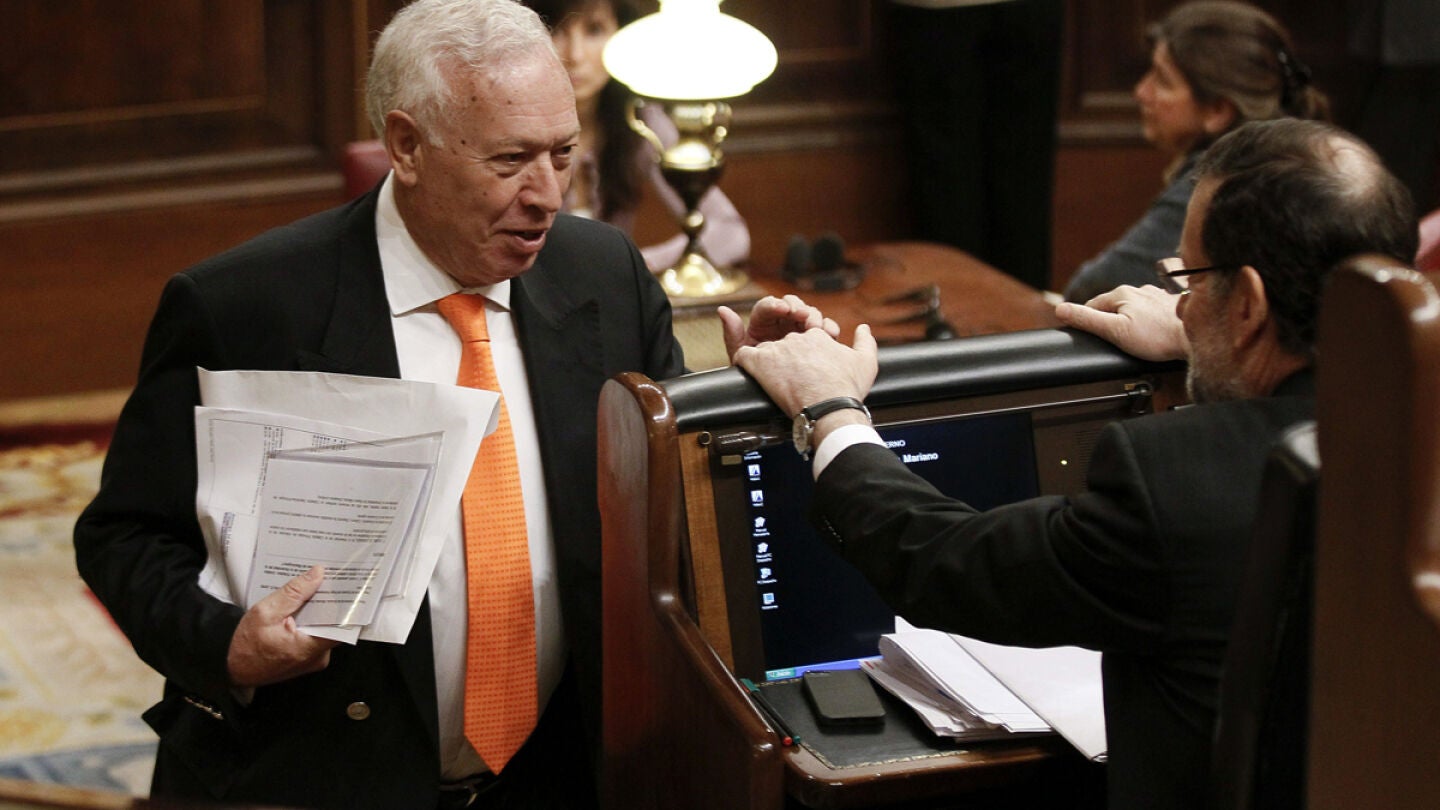 El ministro de Asuntos Exteriores, Jos&eacute; Manuel Garc&iacute;a Margallo.