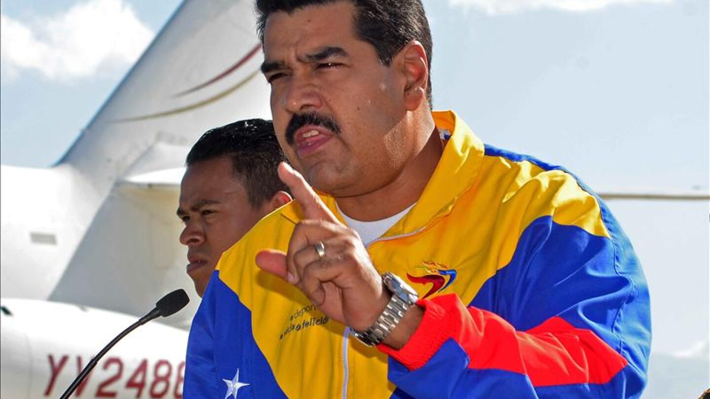 El presidente de Venezuela, Nicol&aacute;s Maduro