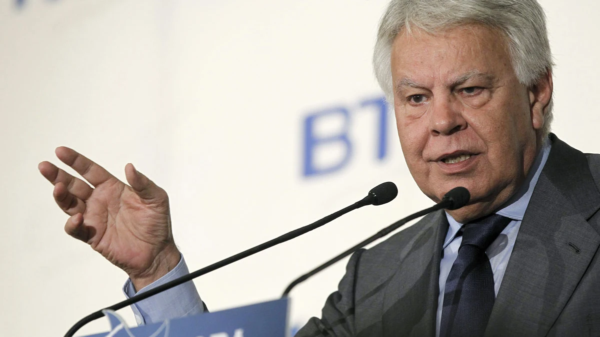 El expresidente del Gobierno Felipe González.