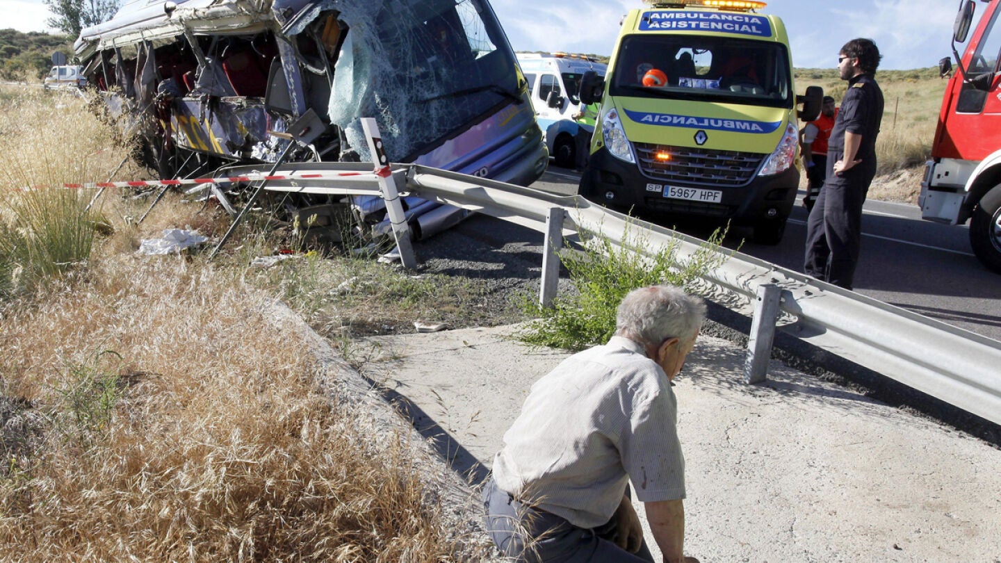 La imagen del estado del autocar