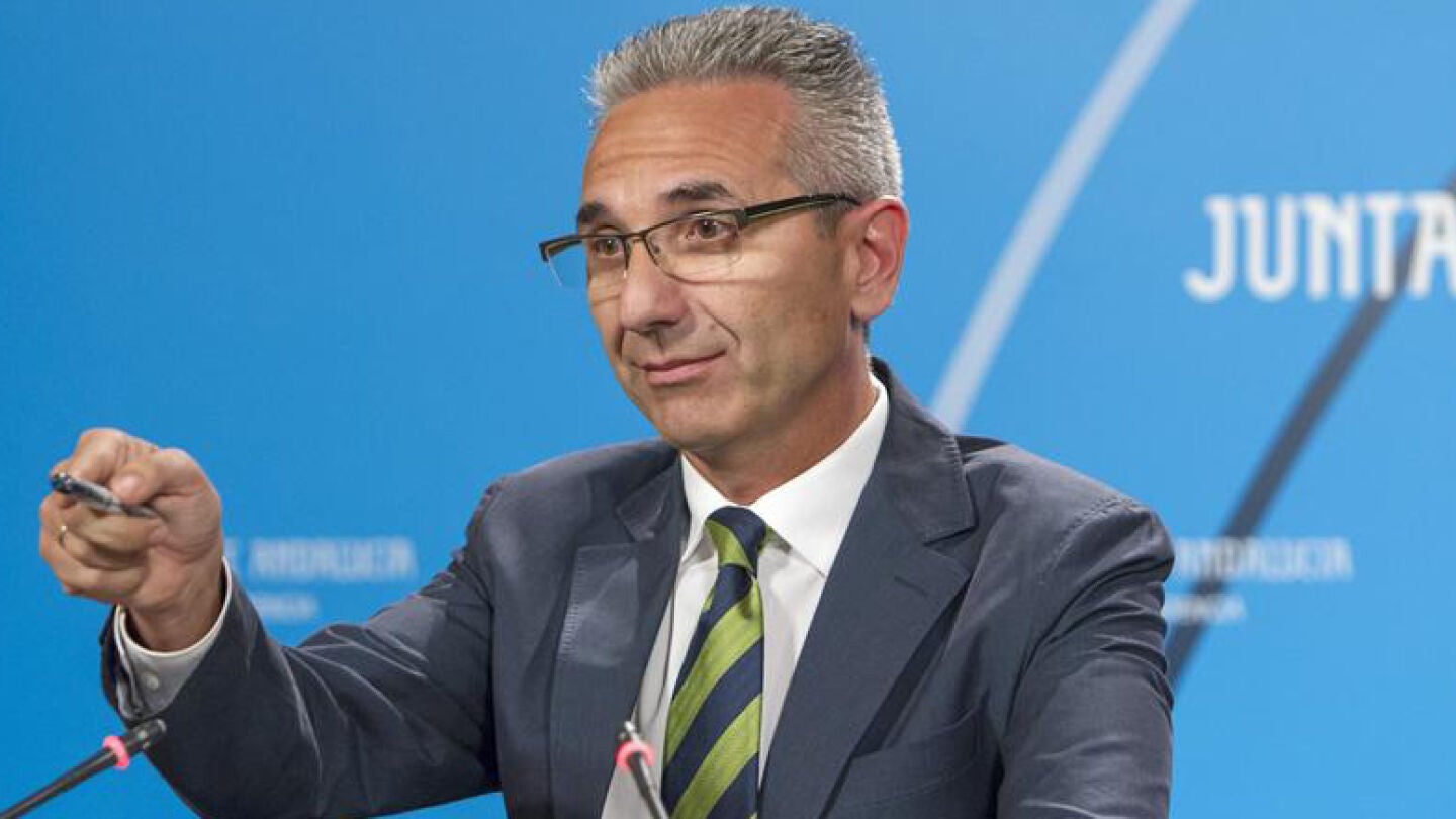 El portavoz del Gobierno andaluz, Miguel Angel V&aacute;zquez