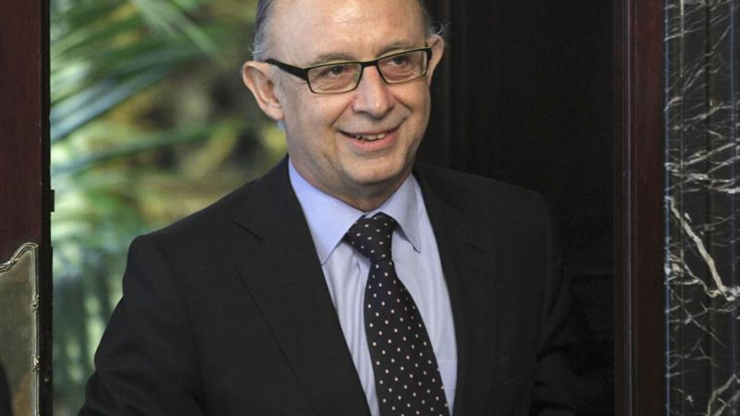  El ministro de Hacienda, Crist&oacute;bal Montoro