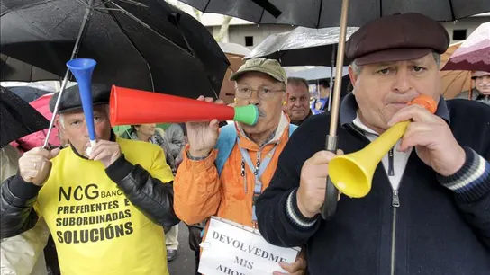 Afectados por la compra de acciones preferentes en Galicia Afectados por la compra de acciones preferentes en Galicia