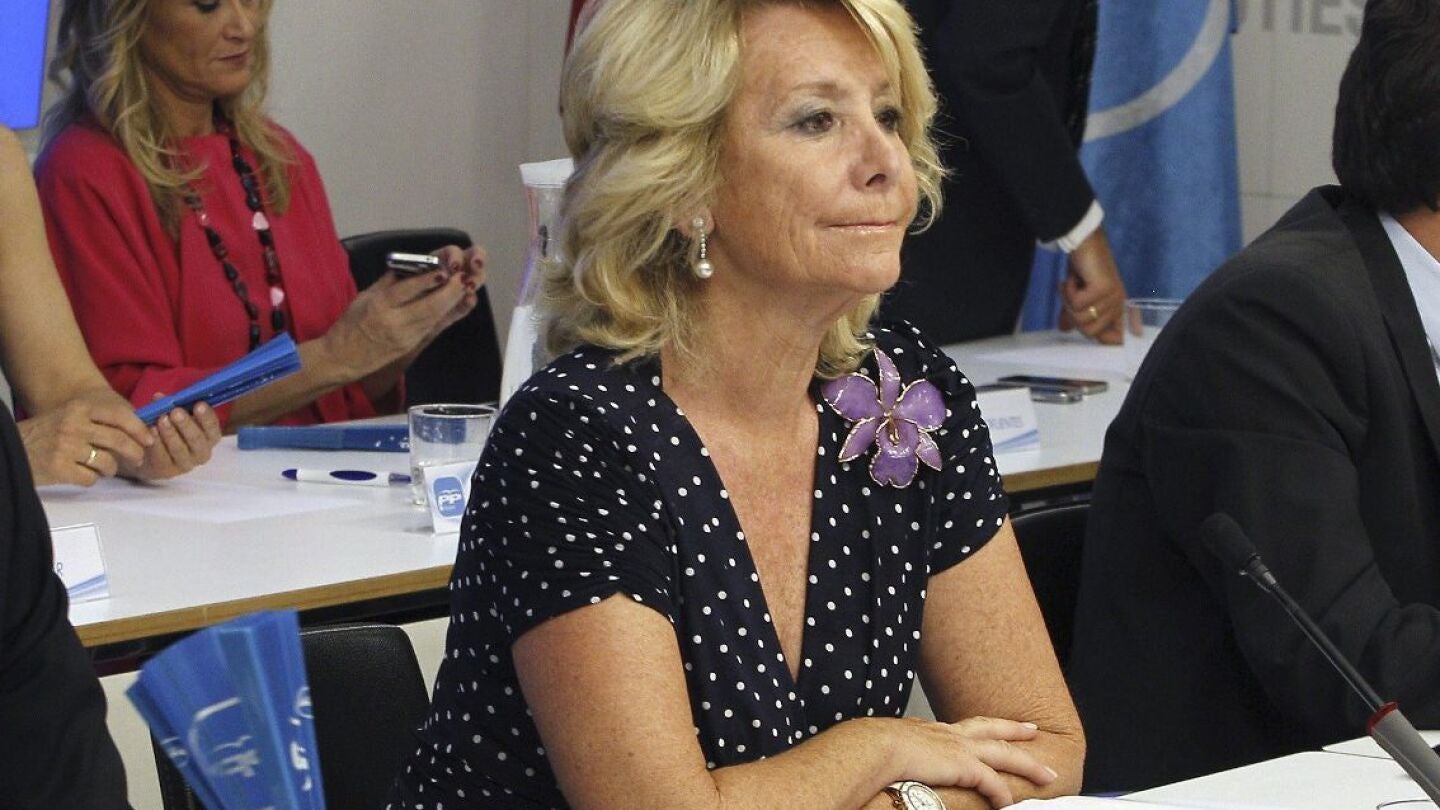 Esperanza Aguirre en el Comit&eacute; Ejecutivo Regional