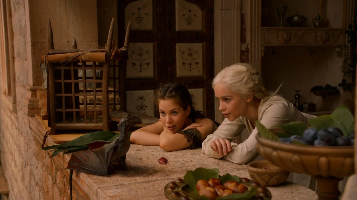 Daenerys y Dorea en Qarth Daenerys y Dorea en Qarth