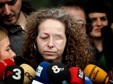 Esther Quintana comparece ante los medios Esther Quintana comparece ante los medios