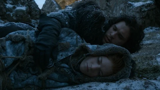Ygritte y Jon Nieve Ygritte y Jon Nieve